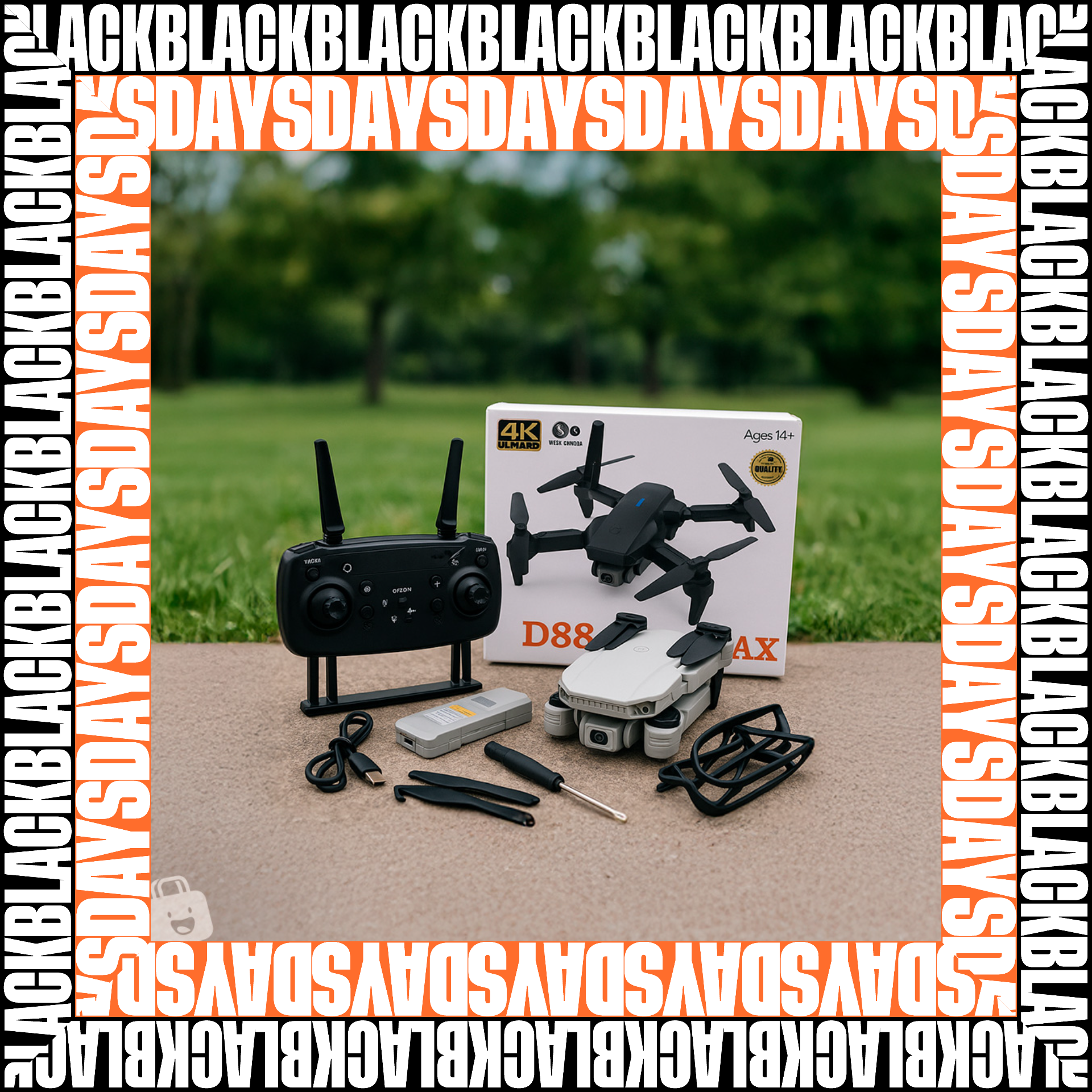 Drone E88 pro max Black Days